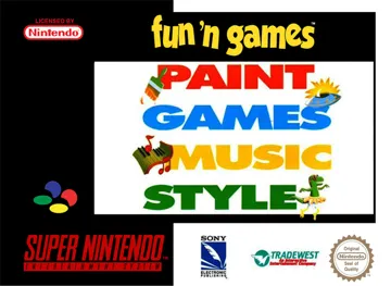 Fun 'n Games (Europe) box cover front